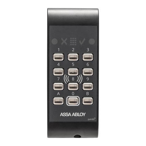 Assa Abloy Pando S559685084 User manual