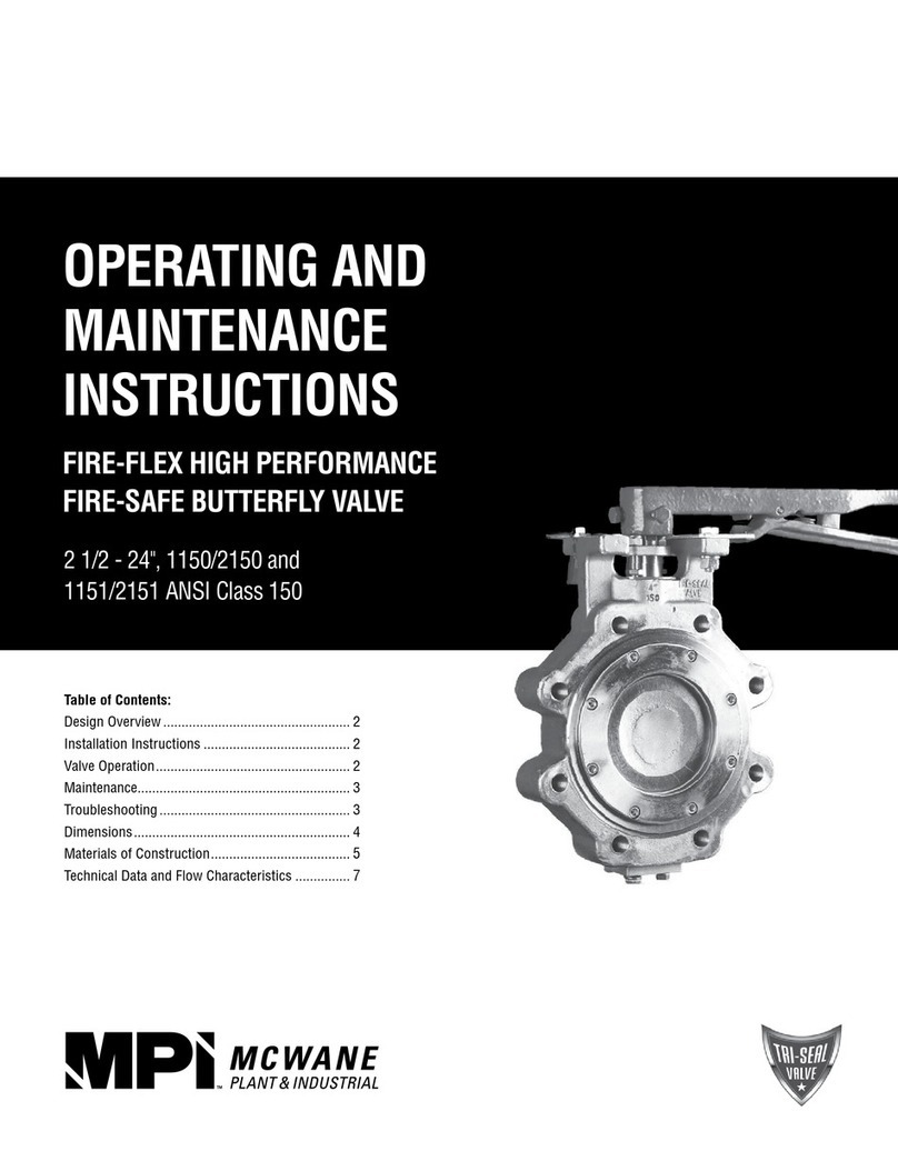 MPI TRI-SEAL FIRE-FLEX 1150 Manual