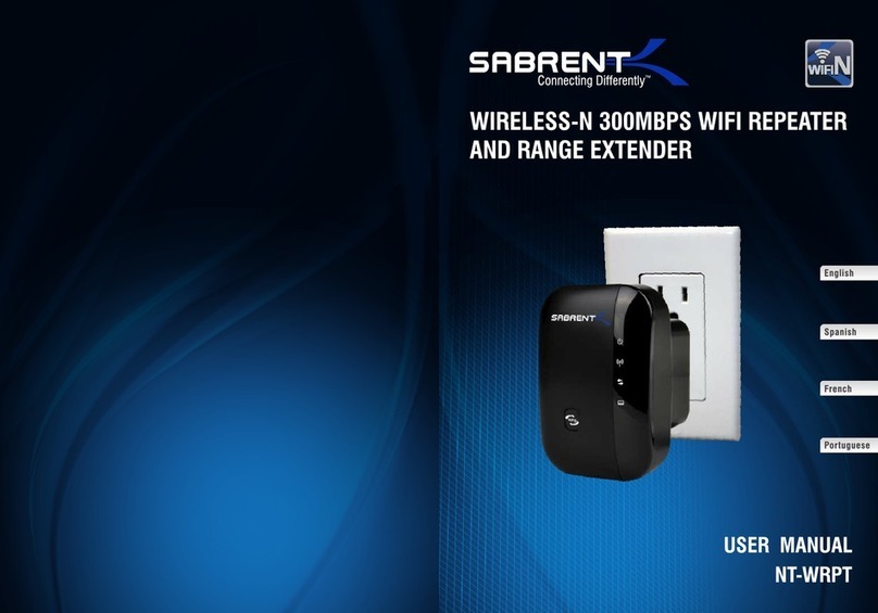 Sabrent NT-WRPT User manual