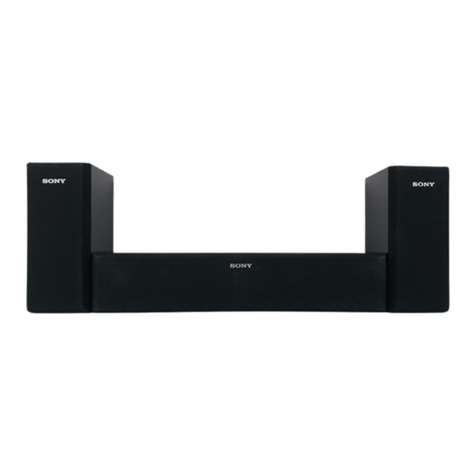 Sony SS-SR5 quick start guide