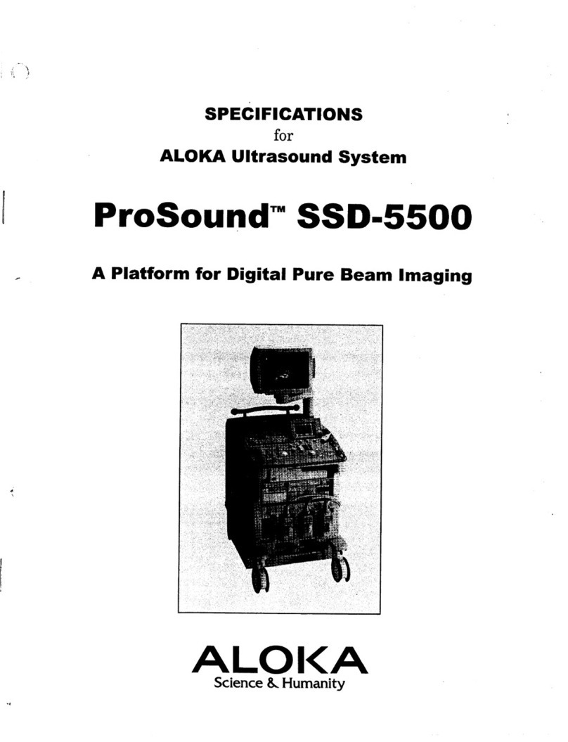 Aloka ProSound SSD-5500 Specifications