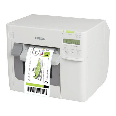 Epson TM-C3500 Series Operator's manual