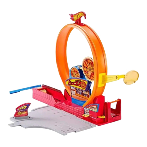 Mattel HotWheels SPEEDY PIZZA User manual