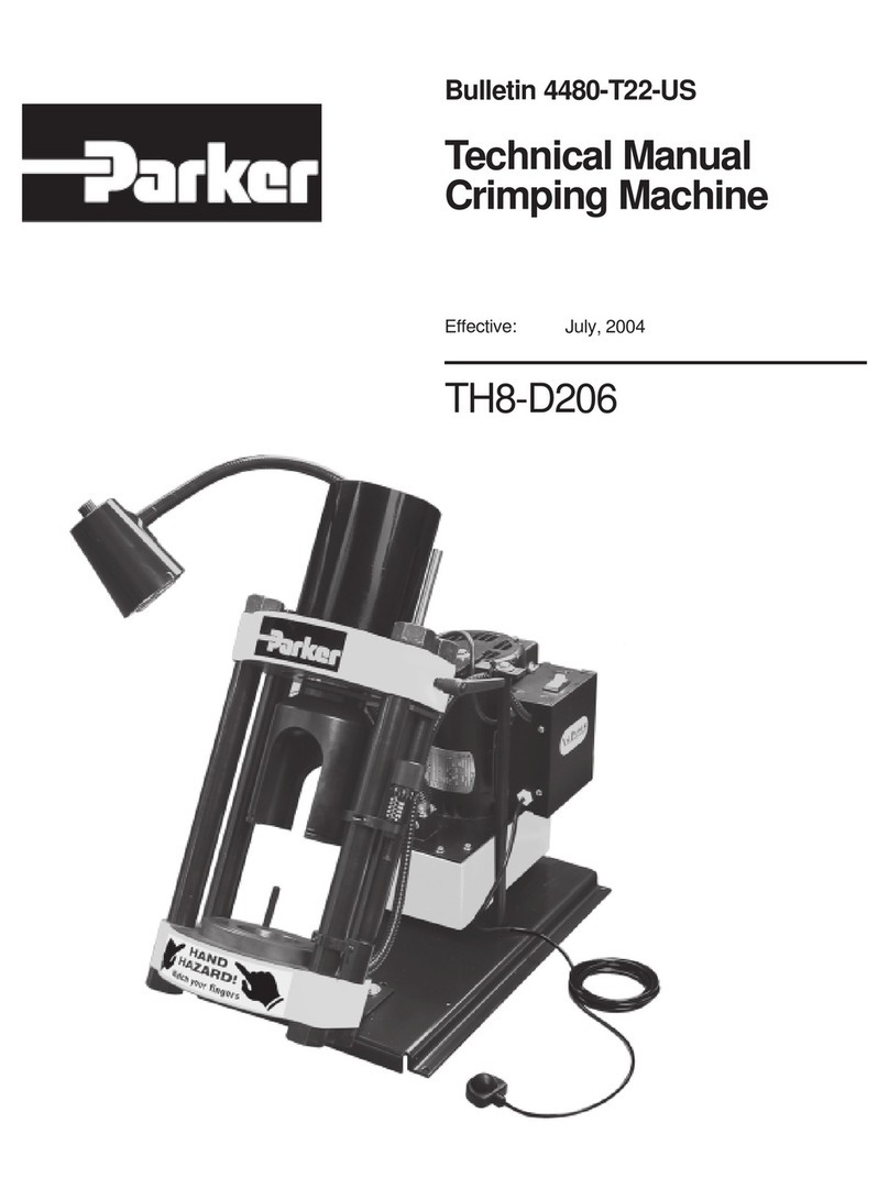 Parker TH8-D206 Technical manual