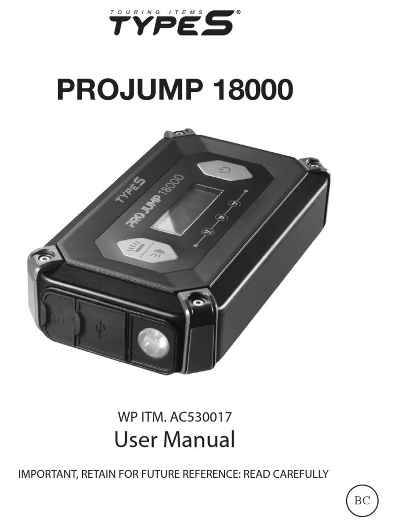 TypeS PROJUMP 18000 user manual