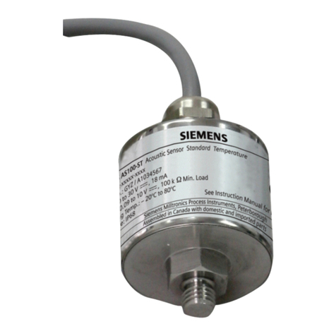 Siemens SITRANS AS100 operating instructions