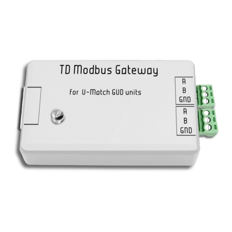 Gree TDmetal Modbus Gateway User manual Gree TDmetal Modbus Gateway User manual