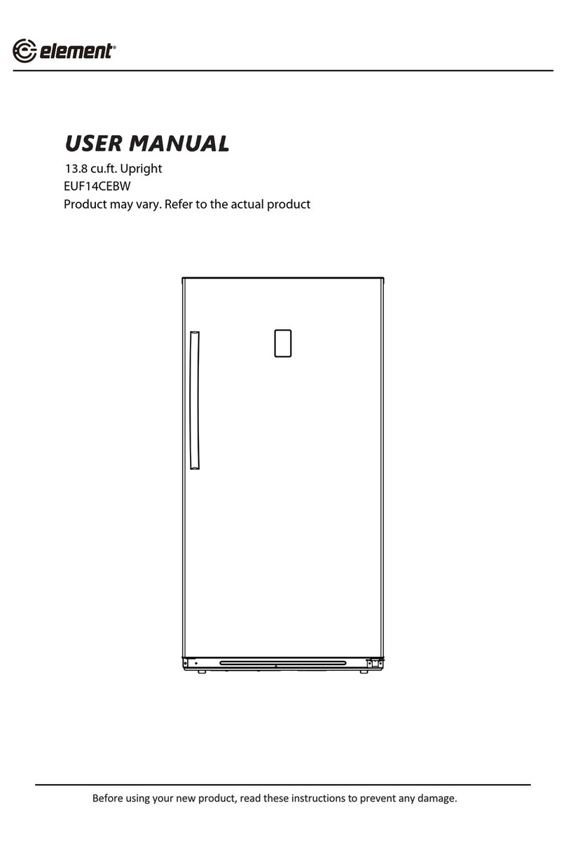 Element EUF14CEBW User manual Element EUF14CEBW User manual