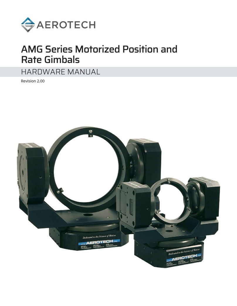 Aerotech AMG Series Hardware manual