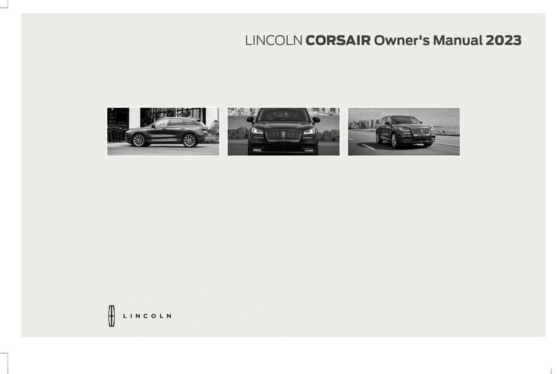 Lincoln CORSAIR 2023 User manual