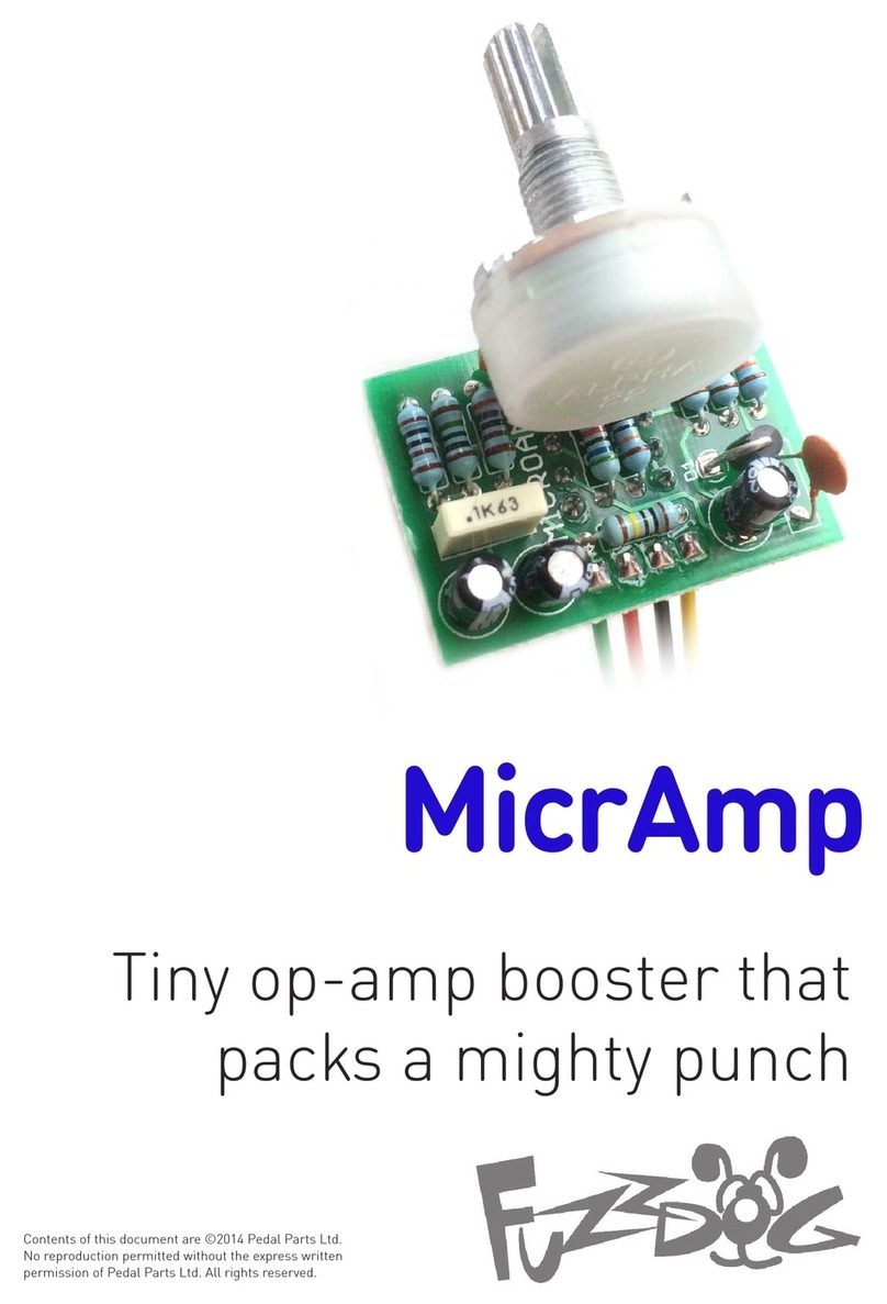 FuzzDog MicrAmp User manual