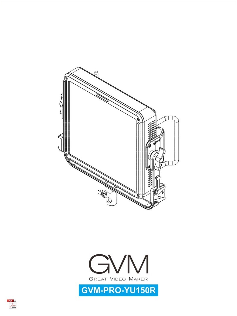 GVM GVM-PRO-YU150R User manual