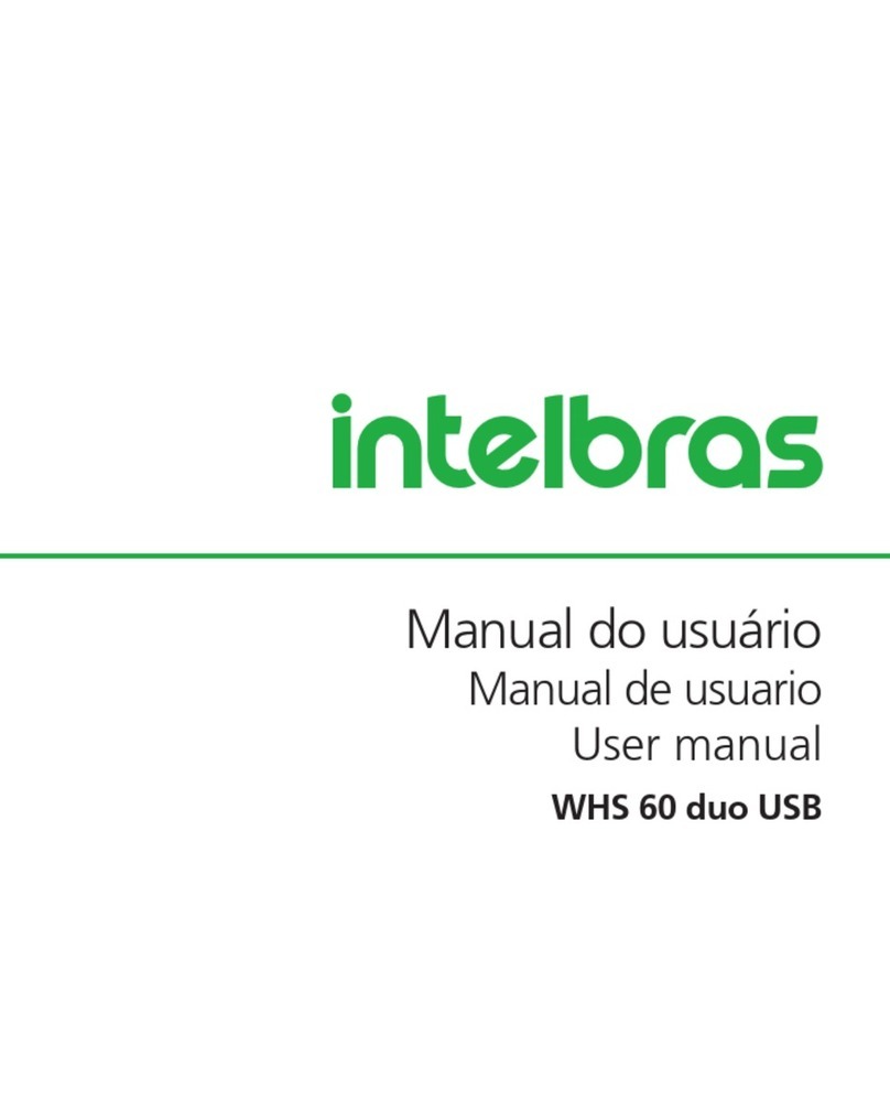 Intelbras WHS 60 duo USB User manual