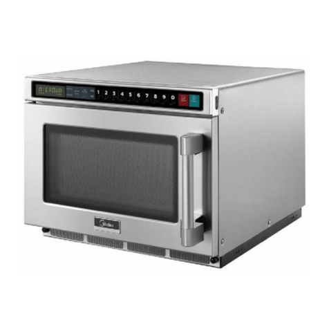 Midea MCM1817G1F User manual