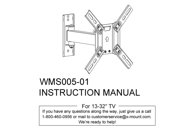 USX-MOUNT WMS005-01 User manual