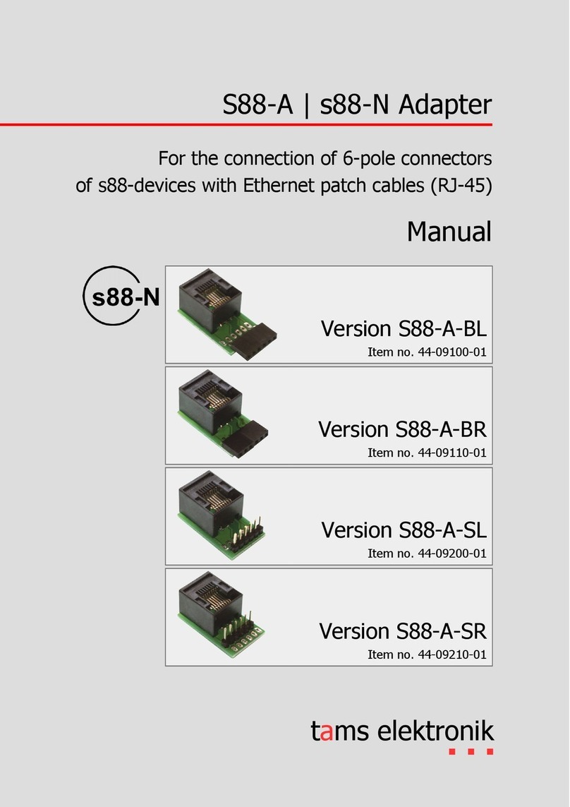 tams elektronik S88-A manual