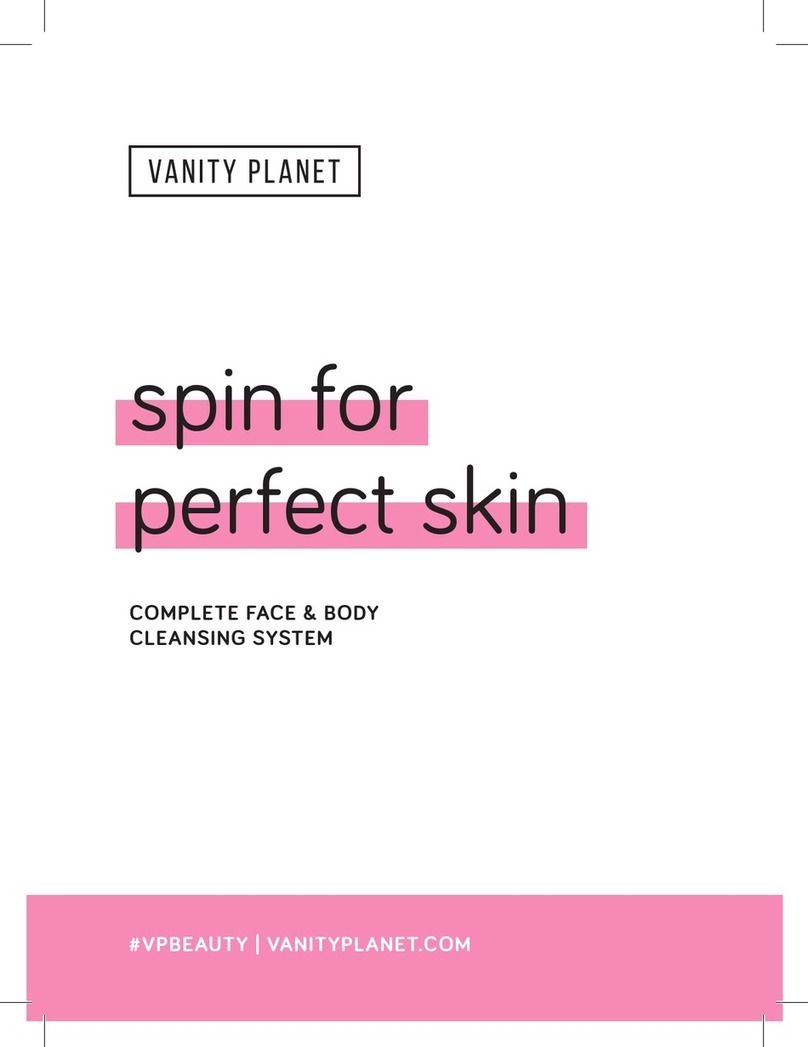 VANITY PLANET Spin for Perfect Skin manual
