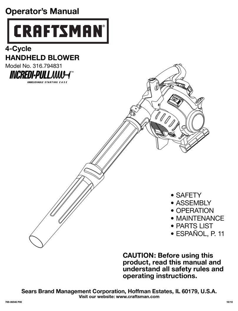 Craftsman INCREDI-PULL 316.794831 Operator's manual