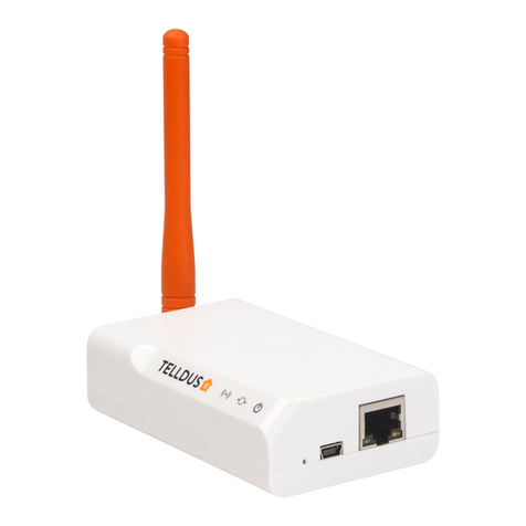 Telldus TELLSTICK ZNET LITE User manual