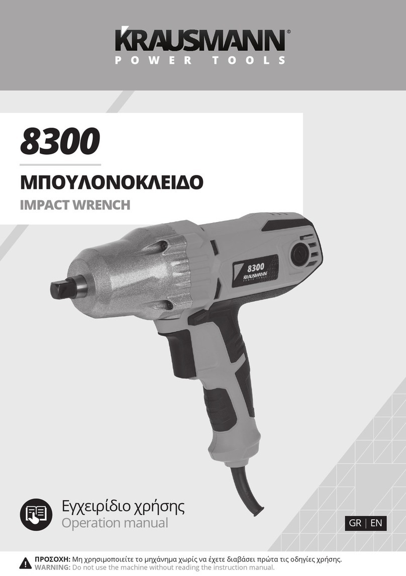 KRAUSMANN 8300 Operation manual