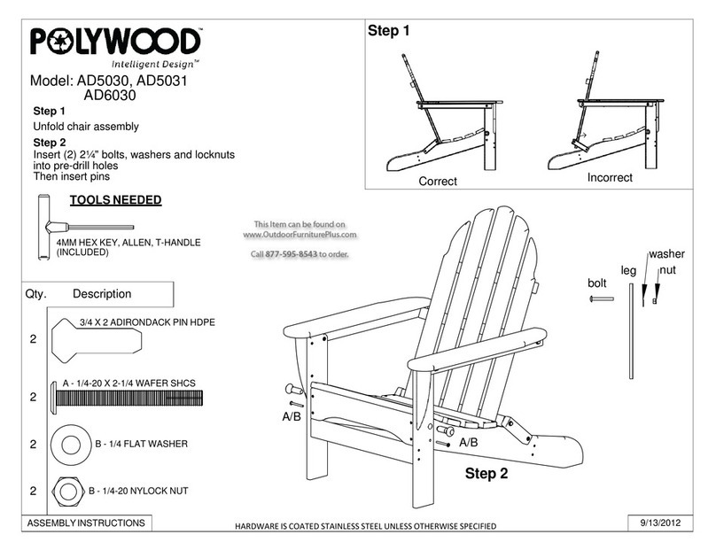 Polywood AD5030 User manual