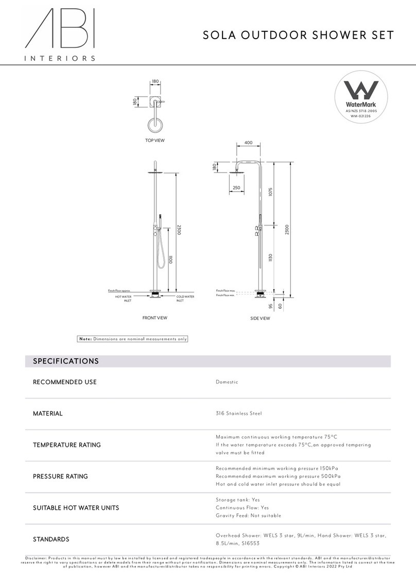 abi SOLA 13329 quick start guide