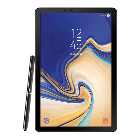 Samsung Galaxy Tab S4 quick start guide