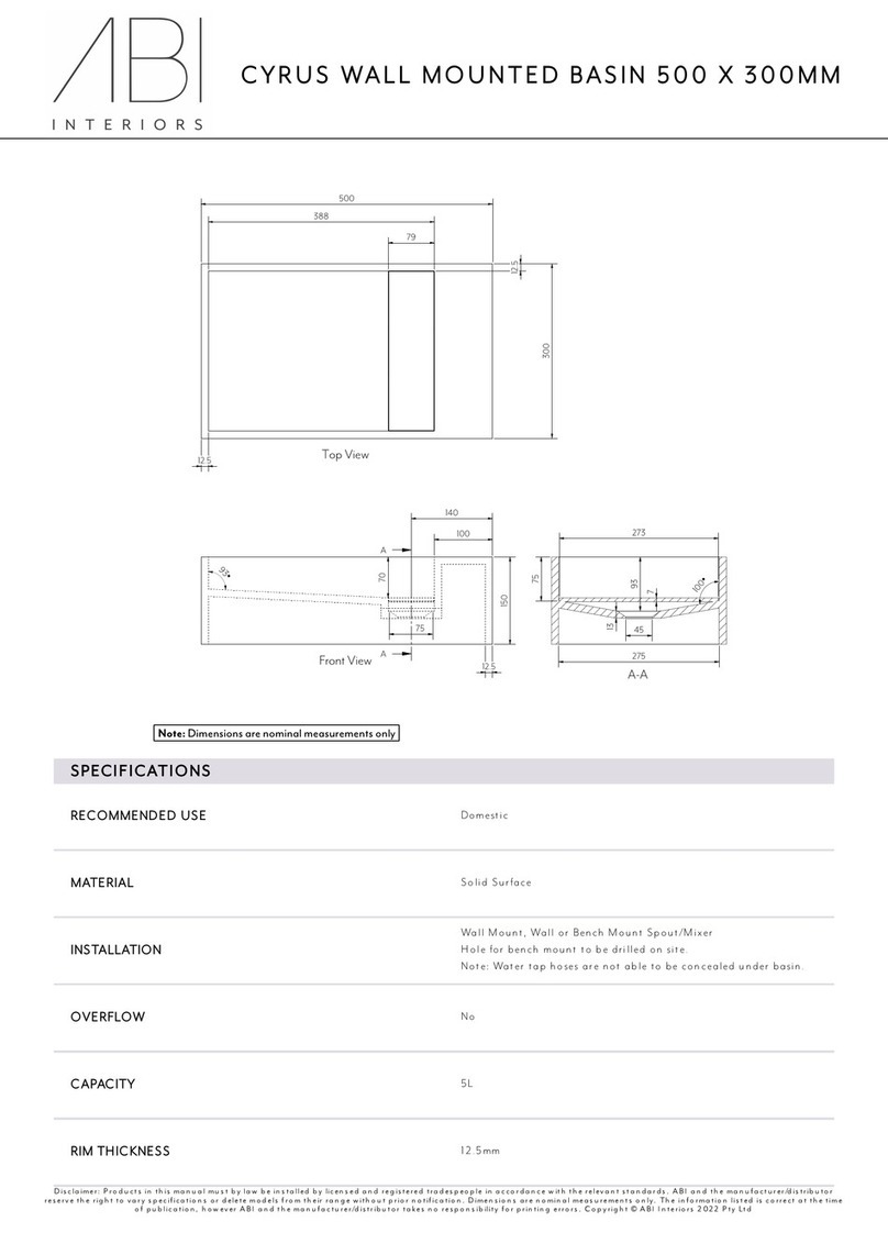 abi CYRUS 100131 quick start guide