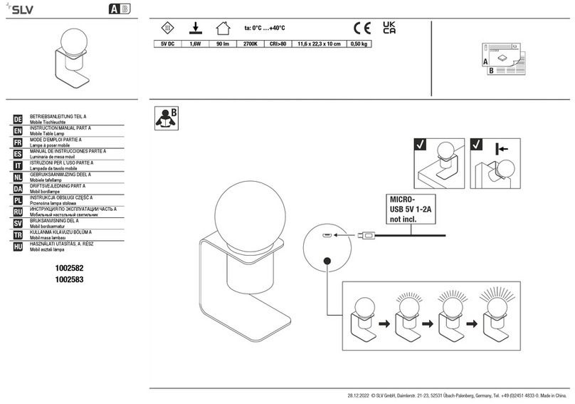 SLV TONILA instruction manual