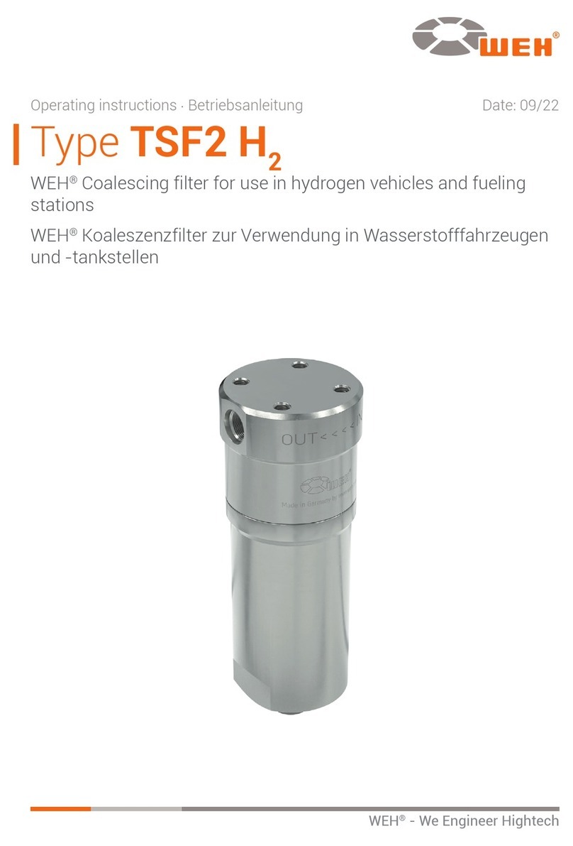 Weh TSF2 H2 User manual