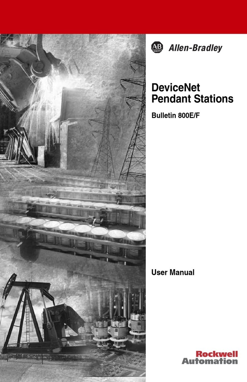 Rockwell Automation Allen-Bradley DeviceNet 800E user manual