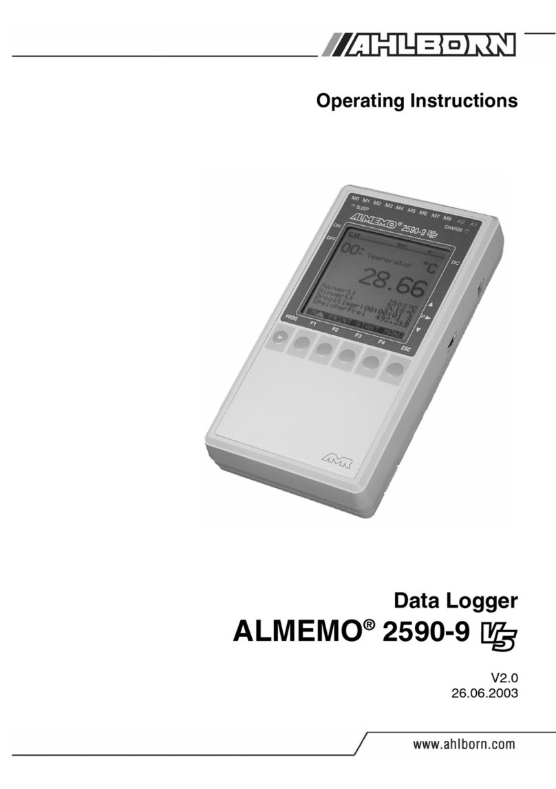 Ahlborn ALMEMO 2590-9 V5 operating instructions