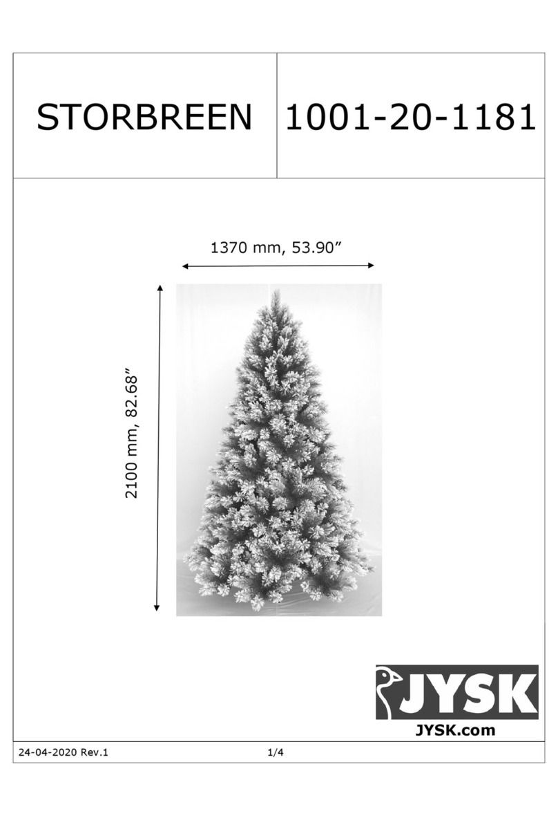 Jysk STORBREEN Assembly instructions