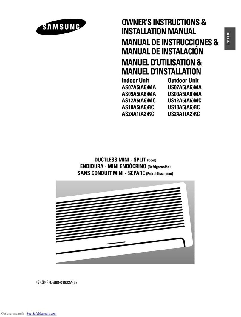 Samsung AS07A5(A6)MA User manual