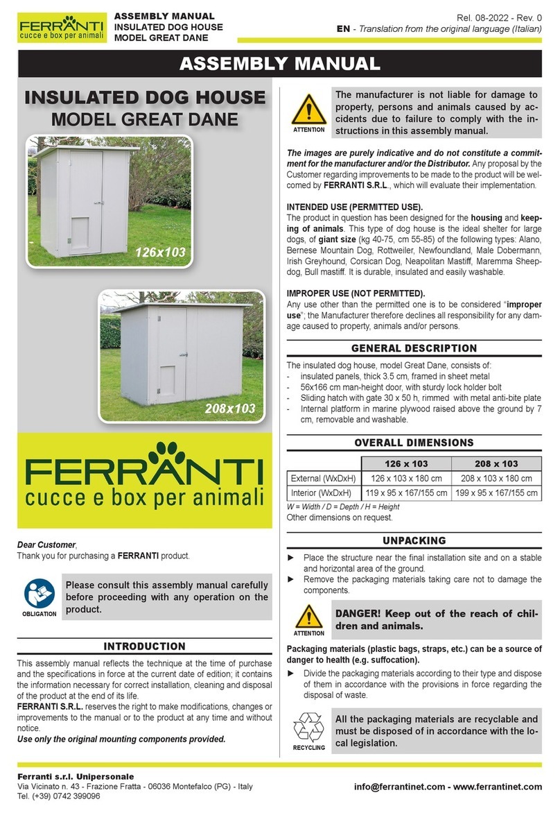 FERRANTI GREAT DANE Assembly manual