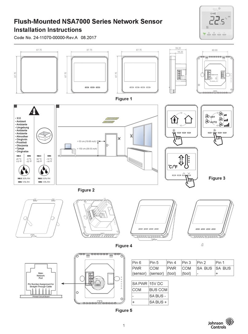 Johnson Controls NSA7000 Series User manual