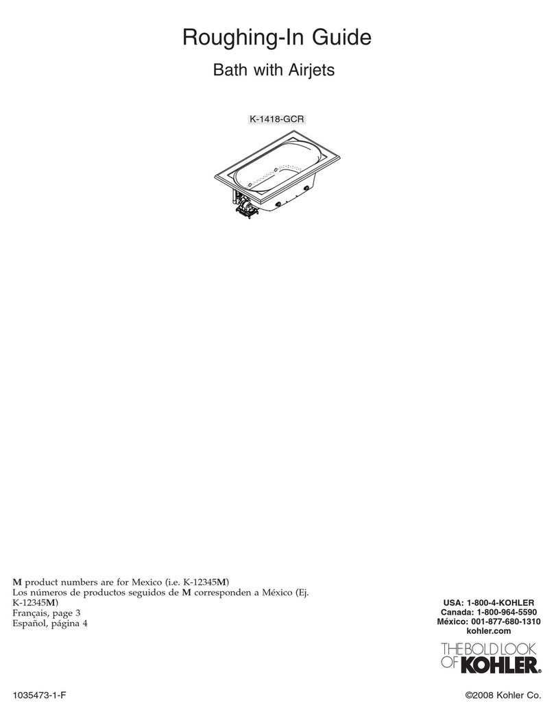 Kohler K-1418-GCR User manual