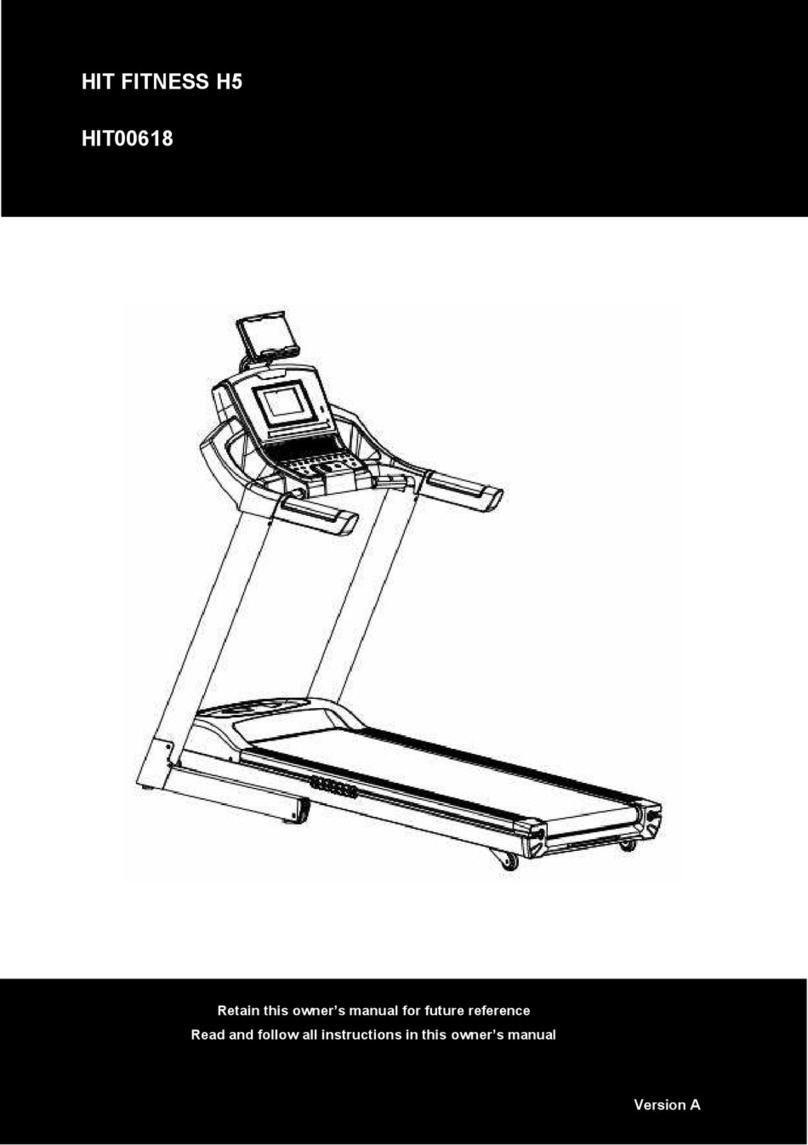 HIT FITNESS H5 owner's manual