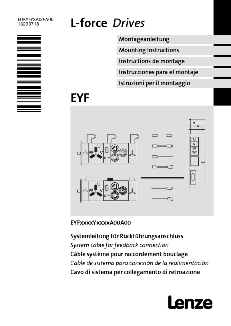 Lenze EYF User manual