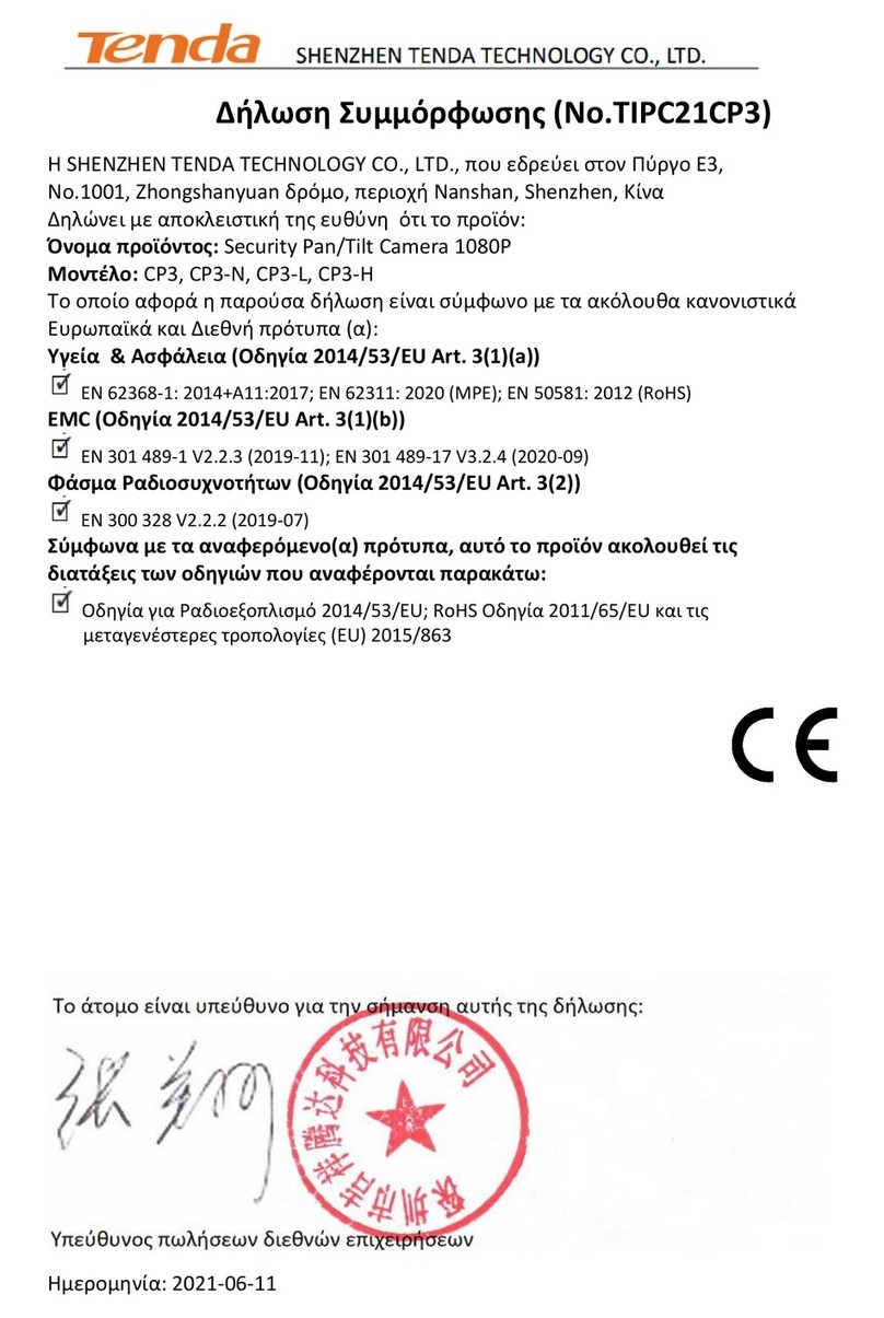 Tenda CP3 User manual
