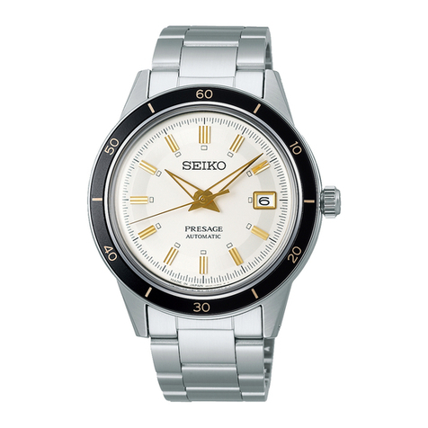 Seiko AUTO CALENDAR J instructions