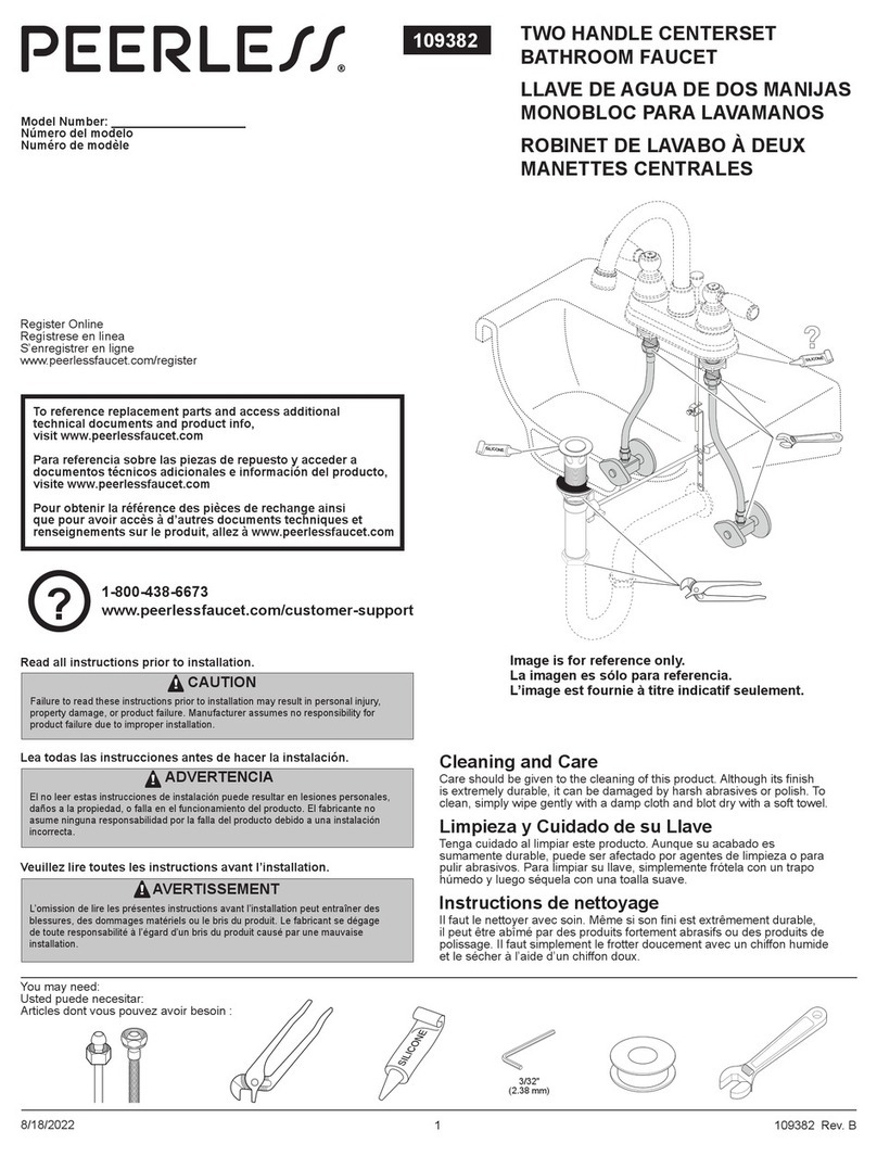 PEERLESS P246LF-M manual