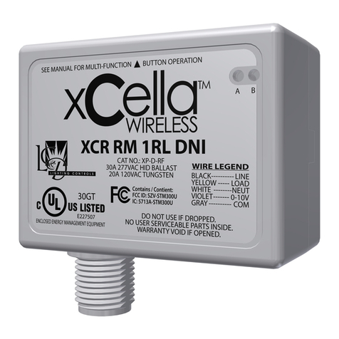 Acuity Controls xCella XCR RM 1RL DNI Setup & Pairing Guide