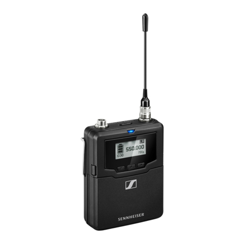 Sennheiser SK 6000 Instruction Manual