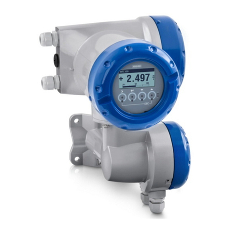 KROHNE MFC 400 Supplementary instructions