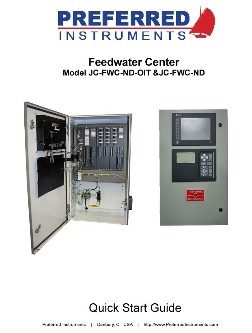 Preferred Instruments JC-FWC-ND-OIT quick start guide