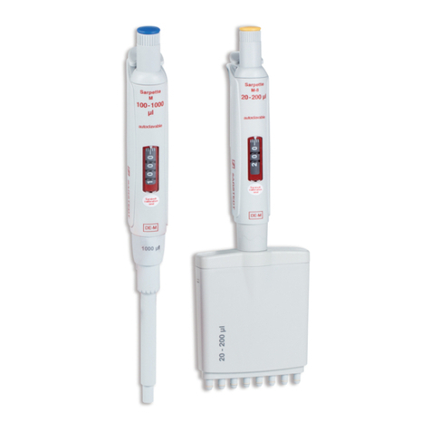 Sarstedt Sarpette M User manual
