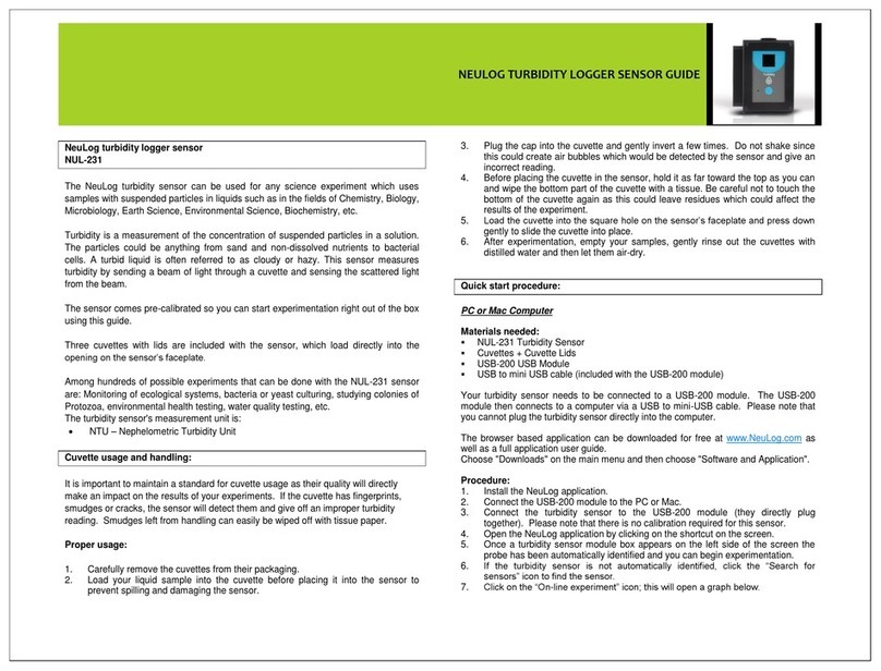 NeuLog NUL-231 User manual