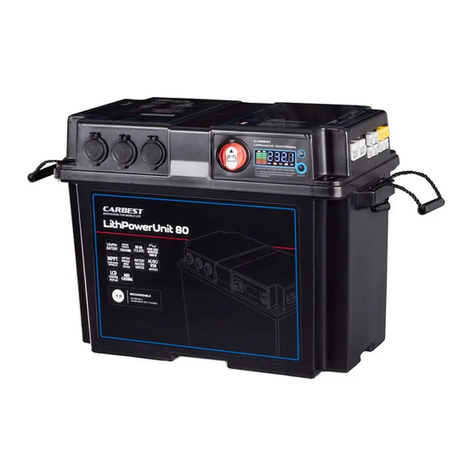 Carbest LithPowerUnit 80 User instruction