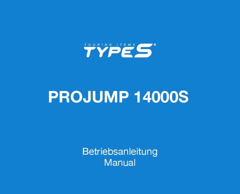 TypeS PROJUMP 14000S manual